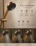 Hansgrohe Pulsify Select S 3 jet Relaxation kézizuhany 105 EcoSmart, szálcsiszolt bronz 24111140
