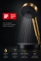 Hansgrohe Pulsify Select S 3 jet Relaxation kézizuhany 105 EcoSmart, szálcsiszolt bronz 24111140
