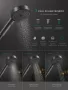 Hansgrohe Pulsify Select S 3jet Relaxation kézizuhany 105 EcoSmart technológiával, szálcsiszolt fekete króm kivitelben.