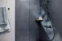 Hansgrohe Pulsify Select S 3 jet Relaxation kézizuhany 105 EcoSmart, szálcsiszolt fekete króm 24111340