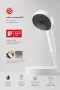 Hansgrohe Pulsify Select S 3 jet Relaxation kézizuhany 105 EcoSmart, matt fehér kivitelben