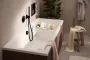Hansgrohe Pulsify S hengeres kézizuhany EcoSmart Plusz, matt fekete kivitelben
