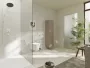 Hansgrohe Pulsify S hengeres kézizuhany EcoSmart Plusz, matt fehér kivitelben