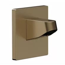  Hansgrohe Pulsify Fali csatlakozó fejzuhanyhoz 105, szálcsiszolt bronz 24139140