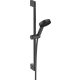Hansgrohe Pulsify Select S zuhanyszett 105, 3 jet Relaxation, 65 cm zuhanyrúd, matt fekete 24160670