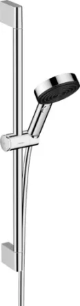 Hansgrohe Pulsify Select S zuhanyszett 105, 3 jet Relaxation EcoSmart, 65 cm zuhanyrúd, króm 24161000