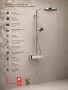 Hansgrohe Pulsify S Zuhanyrendszer 260, 1 jet és ShowerTablet Select 400 króm 24220000