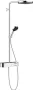 Hansgrohe Pulsify S 260 1jet zuhanyrendszer ShowerTablet Select 400 EcoSmart, króm