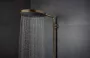 Hansgrohe Pulsify S Puro zuhanyrendszer 260 Ecostat Fine termosztáttal szálcsiszolt bronz 24222140