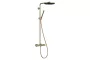 Hansgrohe Pulsify S Puro zuhanyrendszer 260 Ecostat Fine termosztáttal szálcsiszolt bronz 24222140