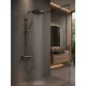 Hansgrohe Pulsify S Puro zuhanyrendszer 260 Ecostat Fine termosztáttal szálcsiszolt fekete króm 24222340