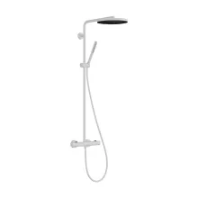   Hansgrohe Pulsify S Puro zuhanyrendszer 260, Ecostat Fine termosztáttal, matt fehér 24222700