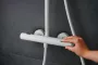Hansgrohe Pulsify S Puro zuhanyrendszer 260 Ecostat Fine termosztáttal matt fehér 24222700
