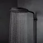 Hansgrohe Pulsify S Puro Showerpipe 260 1jet EcoSmart Ecostat Fine termosztáttal matt fekete 24223670