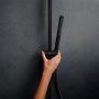 Hansgrohe Pulsify S Puro Showerpipe 260, 1jet, EcoSmart, Ecostat Fine termosztáttal matt fekete 24223670