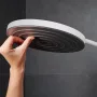 Hansgrohe Pulsify S Puro zuhanyrendszer 260 EcoSmart Ecostat Fine termosztáttal és 3jet kézizuhannyal matt fehér 24237700