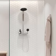   Hansgrohe Pulsify S Showerpipe 260 zuhanyrendszer termosztáttal, króm 24240000