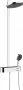 Hansgrohe Pulsify S Showerpipe 260 zuhanyrendszer termosztáttal, króm 24240000
