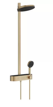 Hansgrohe Pulsify S Showerpipe 260 zuhanyrendszer termosztáttal, szálcsiszolt bronz 24240140