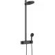 Hansgrohe Pulsify S Showerpipe 260 zuhanyrendszer termosztáttal, matt fekete 24240670