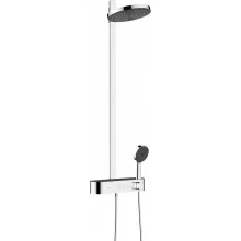   Hansgrohe Pulsify S Showerpipe 260 EcoSmart zuhanyrendszer termosztáttal, króm 24241000