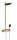 Hansgrohe Pulsify S Showerpipe 260 EcoSmart zuhanyrendszer termosztáttal, szálcsiszolt bronz 24241140
