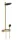Hansgrohe Pulsify S Showerpipe 260 EcoSmart zuhanyrendszer termosztáttal, szálcsiszolt bronz 24241140