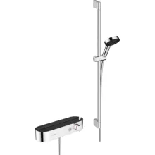   Hansgrohe Pulsify Select S termosztátos zuhanycsaptelep 95,9 cm, zuhanyszettel, króm 24270000