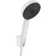 Hansgrohe Pulsify Select S zuhanytartó szett 105, 3 jet, Relaxation, 125 cm zuhanytömlő, matt fehér 24302700