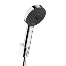   Hansgrohe Pulsify Select S zuhanytartó szett 105, 3 jet, Relaxation, 160 cm zuhanytömlő, króm 24303000