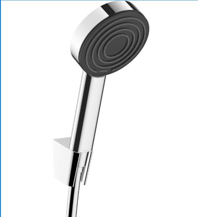 Hansgrohe Pulsify S Zuhanytartó készlet 1jet EcoSmart+ 125 cm-es zuhanytömlővel, króm 24307000
