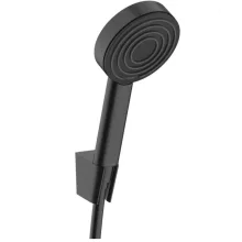   Hansgrohe Pulsify S Zuhanytartó készlet 1jet EcoSmart+ 125 cm-es zuhanytömlővel,  matt fekete 24307670