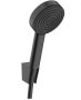 Hansgrohe Pulsify S Zuhanytartó készlet 1jet EcoSmart+ 125 cm-es zuhanytömlővel,  matt fekete 24307670