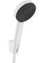 Hansgrohe Pulsify S Zuhanytartó készlet 1jet EcoSmart+ 125 cm-es zuhanytömlővel, matt fehér 24307700
