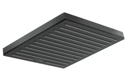 Hansgrohe Pulsify E fejzuhany 1jet 26x26 cm, szálcsiszolt fekete króm kivitelben.