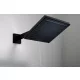 Hansgrohe Pulsify E fejzuhany 1jet 26x26 cm EcoSmart technológiával, matt fekete kivitelben.