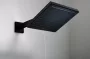 Hansgrohe Pulsify E fejzuhany 1jet 26x26 cm EcoSmart technológiával, matt fekete kivitelben.