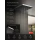 Hansgrohe Pulsify E fejzuhany 26x26 cm, 1jet EcoSmart+ technológiával, króm kivitelben.