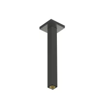   Hansgrohe mennyezeti csatlakozó E 300 mm, szálcsiszolt fekete/króm 24339340