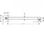 Hansgrohe zuhanykar S 39 cm matt fehér 24357700