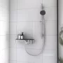 Hansgrohe ShowerTablet Select 400 termosztátos zuhanycsaptelep, króm kivitelben