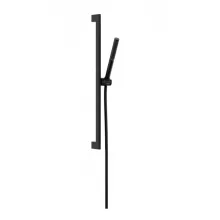   Hansgrohe Pulsify S Zuhanyszett 65 cm-es zuhanyrúddal 1jet, EcoSmart+, matt fekete 24373670