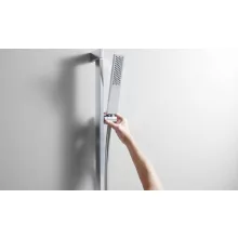   Hansgrohe Pulsify E zuhanyszett 95 cm-es zuhanyrúddal, 1jet, EcoSmart Plusz, króm 24381000
