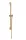 Hansgrohe Unica Zuhanyrúd Pulsify S 65 cm toló csúszkával és 160 cm-es zuhanytömlővel szálcsiszolt bronz 24400140