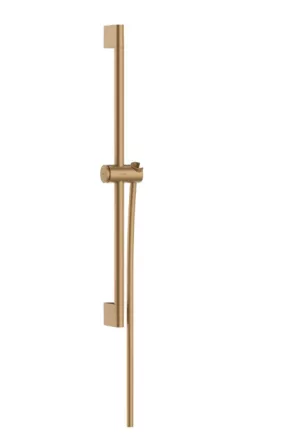 Hansgrohe Unica Zuhanyrúd Pulsify S 65 cm toló csúszkával és 160 cm-es zuhanytömlővel szálcsiszolt bronz 24400140