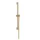 Hansgrohe Unica Zuhanyrúd Pulsify S 65 cm toló csúszkával és 160 cm-es zuhanytömlővel szálcsiszolt bronz 24400140