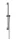 Hansgrohe Unica Zuhanyrúd Pulsify S 65 cm toló csúszkával és 160 cm-es zuhanytömlővel szálcsiszolt fekete króm 24400340
