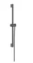 Hansgrohe Unica Zuhanyrúd Pulsify S 65 cm toló csúszkával és 160 cm-es zuhanytömlővel szálcsiszolt fekete króm 24400340