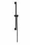 Hansgrohe Unica Zuhanyrúd Pulsify S 65 cm, toló csúszkával és zuhanytömlővel, matt fekete 24400670