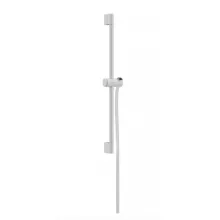   Hansgrohe Unica Zuhanyrúd Pulsify S 65 cm, toló csúszkával és zuhanytömlővel, matt fehér 24400700